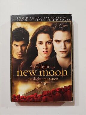 Twilight Saga New Moon DVD (2009) Two-Disc Special Edition w Slipcover